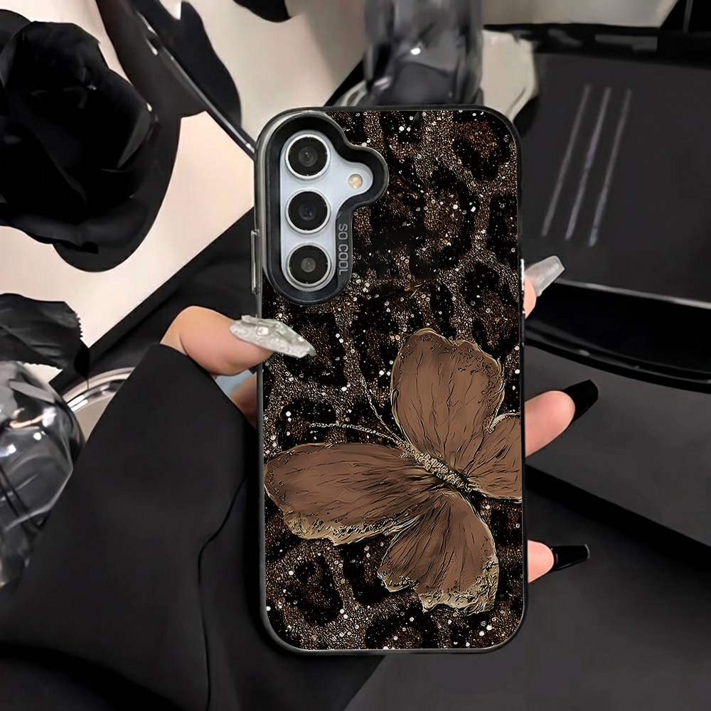 Phone Cases Galaxy A16 5G - ハードIMDレオパードケース Samsung S26 Ultra S25 S24