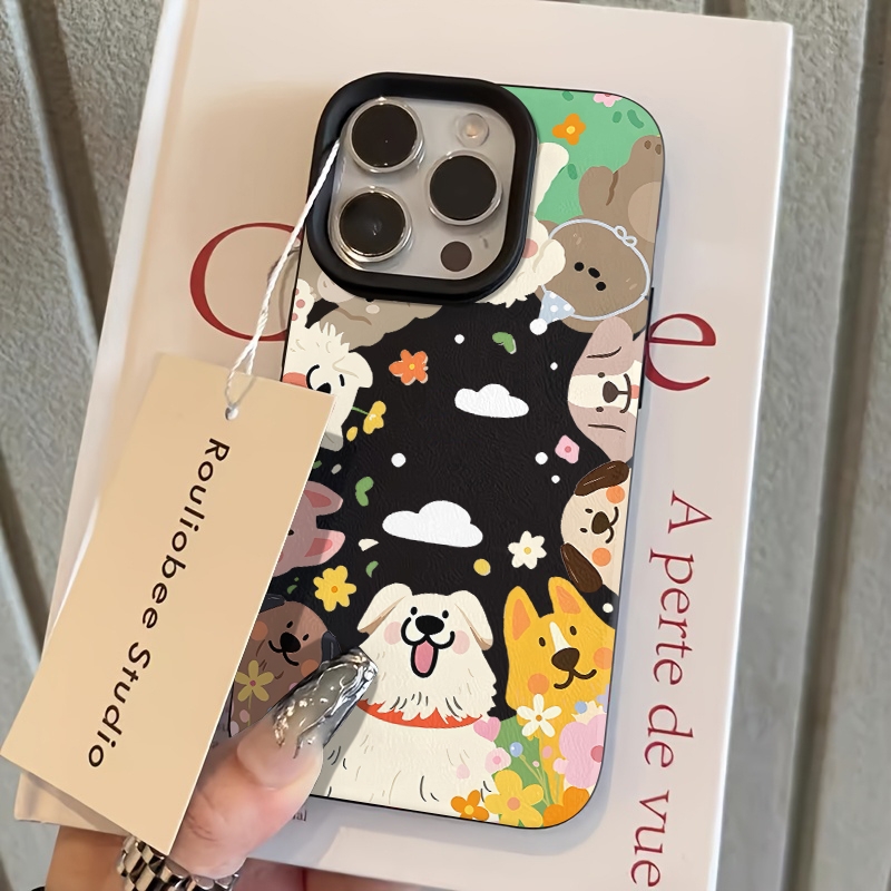 可愛い子犬柄の耐衝撃フルボディスマホケース Samsung  - Phone Cases Galaxy A16 5G のレビューと価格
