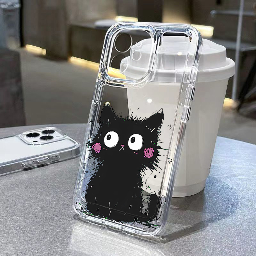 かわいい動物柄シリコン製スマホケース iPhone 17 1 - Phone Cases Xr Iphone のレビューと価格
