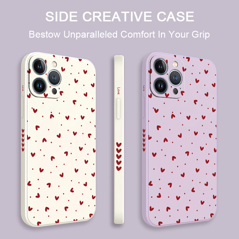 ラブハートプリントのiPhoneケース iPhone 17  - Phone Cases Iphone 13 のレビューと価格