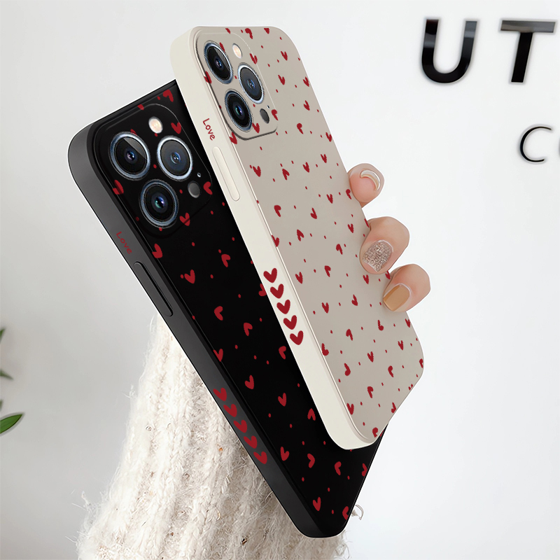 ラブハートプリントのiPhoneケース iPhone 17  - Phone Cases Iphone 13 のレビューと価格