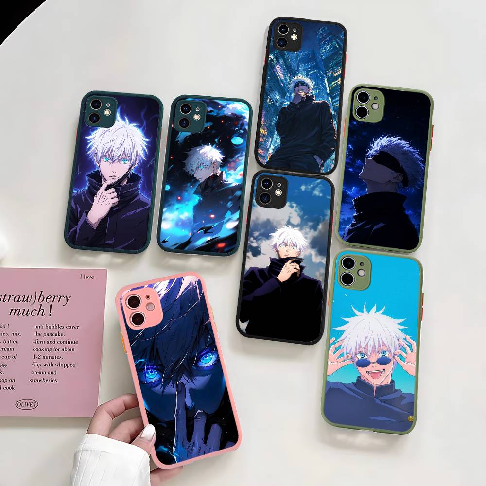 呪術廻戦 五条悟 新型 iPhone 15 16 Pro M - Phone Cases Jujutsu Kaisen のレビューと価格