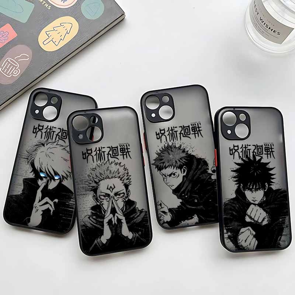 『呪術廻戦』ファンタジー風アニメデザインのiPhone 18 - Phone Cases Jujutsu Kaisen のレビューと価格