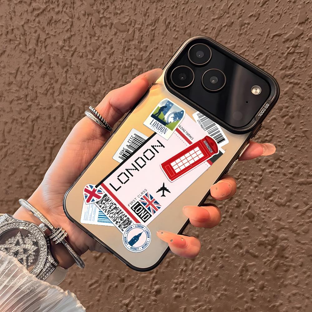 「ロンドン・コールリング」旅行日記デザインのiPhone 1 - Phone Cases London のレビューと価格