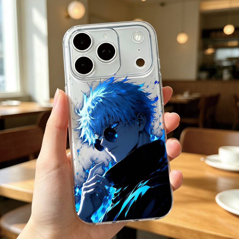 『呪術廻戦』五条悟のiPhone用ケース。iPhone 18 - Phone Cases Jujutsu Kaisen のレビューと価格