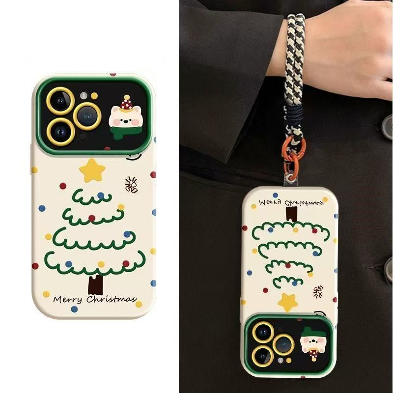 星柄のクリスマスツリー、かわいい子犬のイラストが描かれた、i - Phone Cases Iphone 13 のレビューと価格